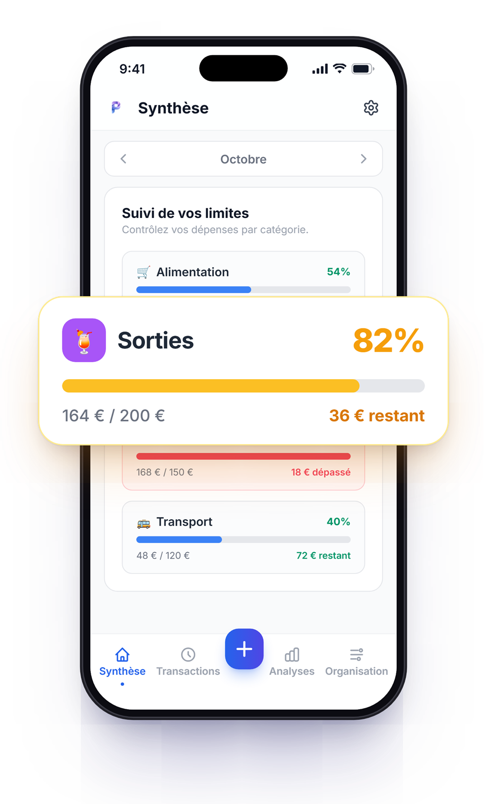 Fixez vos limites, gardez le contrôle — Plio