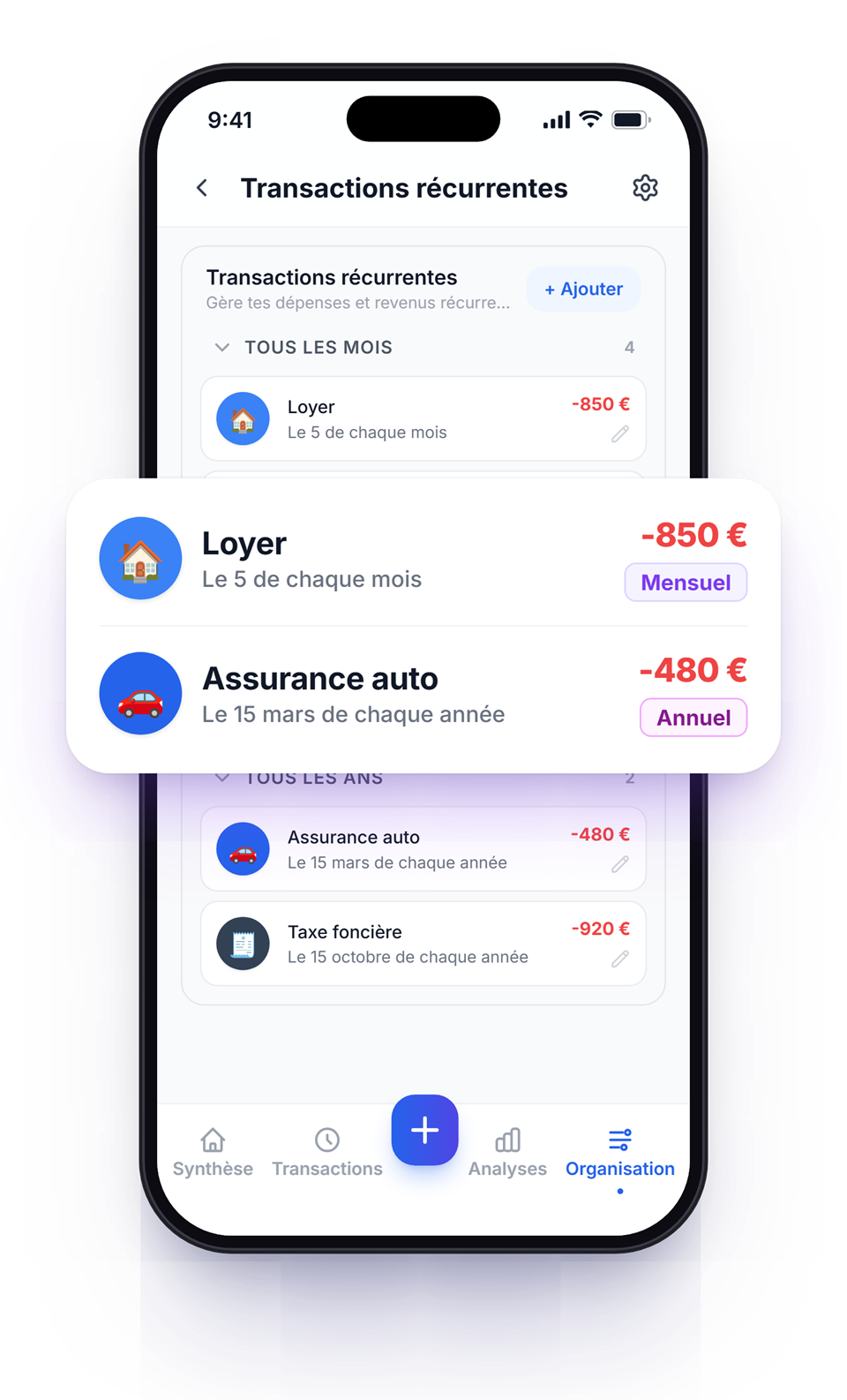 Mensuel ou annuel, c'est anticipé — Plio